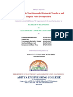 Aditya Engineering College: Image Fusion by Non-Subsampled Contourlet Transform and Singular Value Decomposition