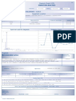 Vibration Analysis: Diagnosis Report (DR)