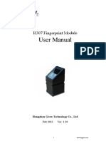 R307 Fingerprint Module User Manual