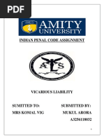 Vicarious Liability