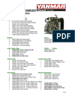 Models G1A/EPP/EMR/EFF: Yanmar Industrial Engine