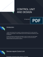 Control Unit and Design