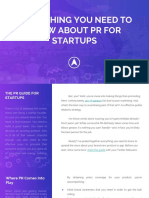 The Complete Guide To PR For Startups Prforstartups - Co.01 PDF