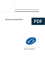 MSC Chain of Custody Standard