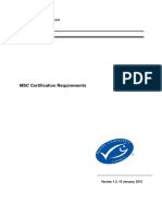 MSC Certification Requirements PDF