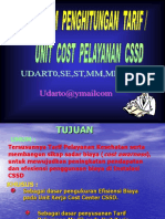 System Penghitungan Tarif Unit Cost Pelayanan CSSD 53