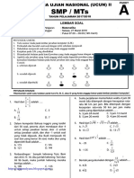 07 Soal Ucun-2 Mat A PDF