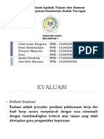 Lakukan Evaluasi Apakah Tujuan Dan Sasaran Program