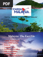 Tourism Malaysia: Creating Brand Malaysia'