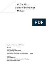 ECON F211 Principles of Economics