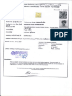 Residency Certificate