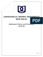 Jawaharlal Nehru University: New Delhi