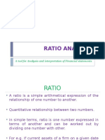 Ratio Analysis: A Tool For Analysis and Interpretation of Financial Statements