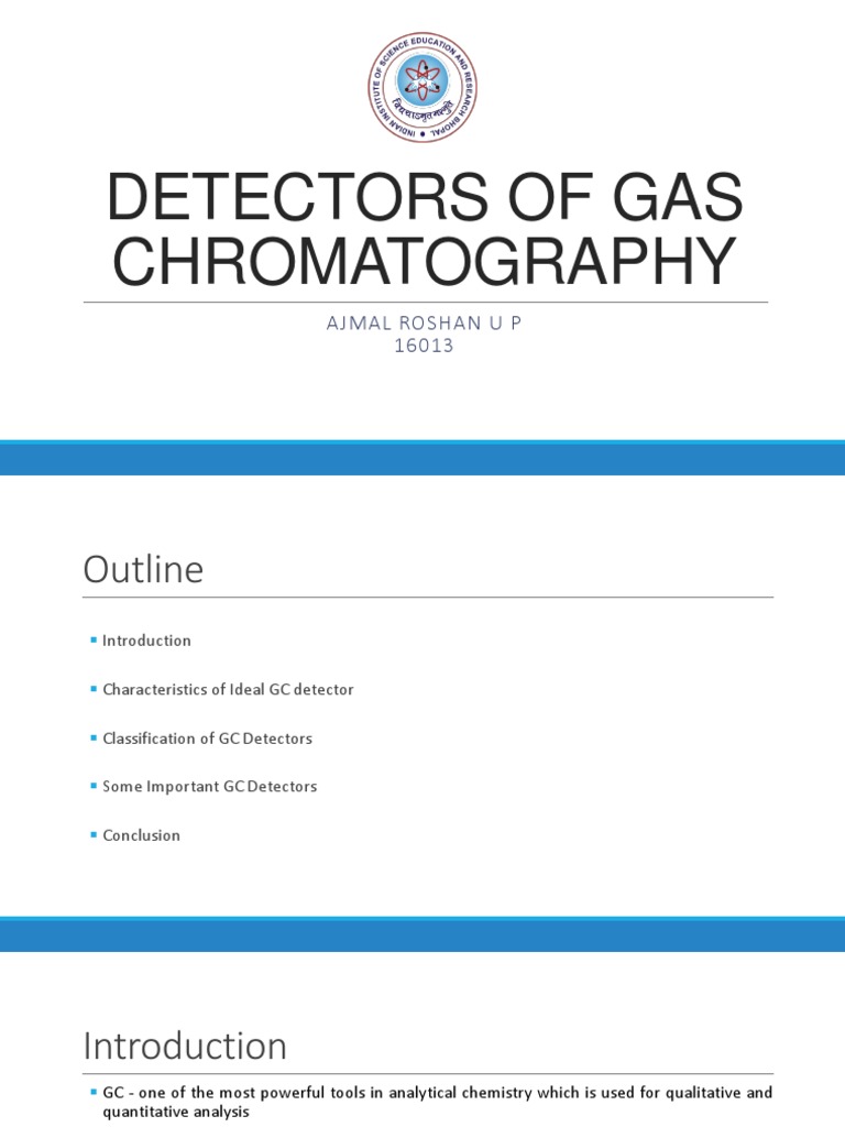 Detectors of Gas Chromatography PDF Gas Chromatography Chromatography