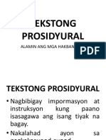 Tekstong Prosidyural