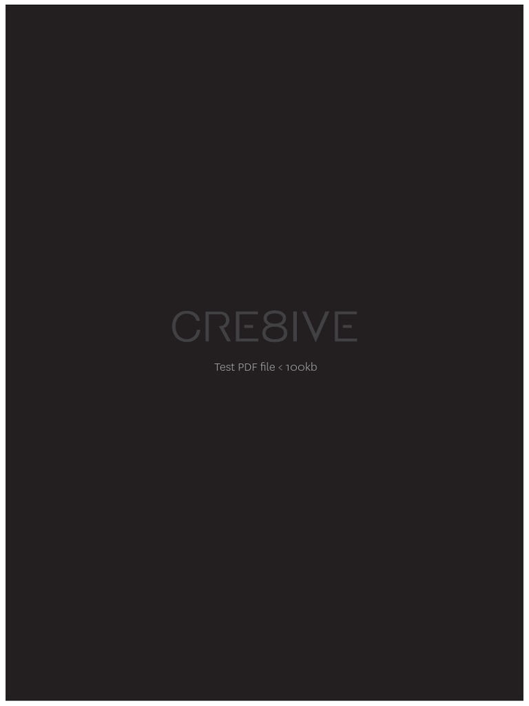 Test PDF File 100kb | PDF