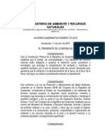 Reglamento de Evaluación, Control y Seguimiento Ambiental Guatemala