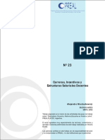 Carreras Incentivos y Estructuras Salariales Docentes PDF
