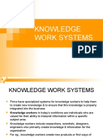 Knowledge Work Systems