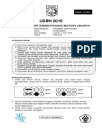 Soal Usbn 2019 Kristen SMP KTSP - Utama