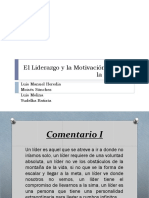 El Liderazgo y La Motivación