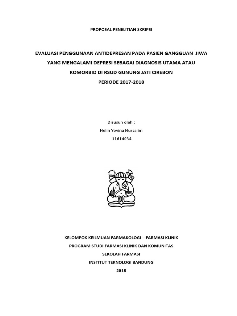 Skripsi Farmasi Farmakologi Pdf