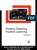 Positive Teaching Positive Learning PDF