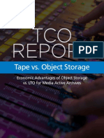 Tape Vs Object Storage