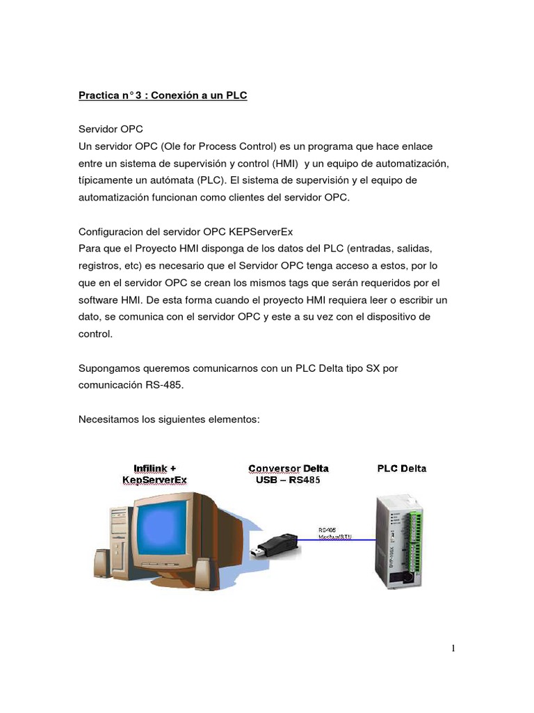 Conexión de PLC Delta SX2 a HMI | PDF | Controlador lógico programable ...