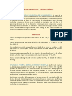 Composición Porcentual y Fórmula Empírica PDF