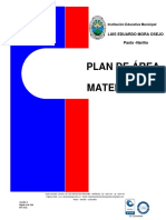 Plan de Área y Aula de Matematicas 2019