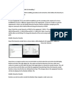 How To Change Hierarchy in PDMS 3D Modelling