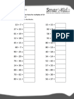 Grade 3 Worksheet 1 - Addition and Subtraction Facts