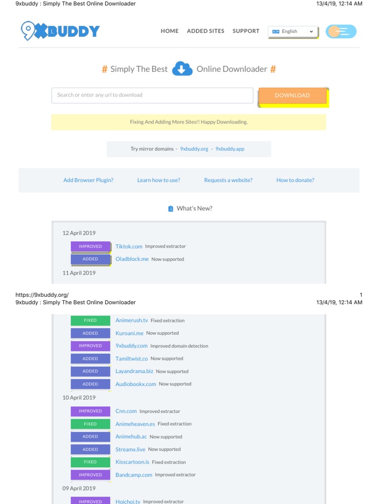https: | | 9xbuddy.org | | Internet Privacy | Online Services