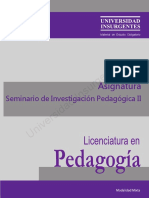 M08 Seminario de Investigación Pedagógica II PDF