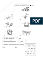 First Periodic Test in English II