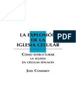 La Explosion de La Iglesia Celular Como Estructurar La Iglesia en Celulas Eficaces 1capitulo PDF