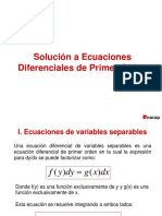 (2) Solución EDO Primer Orden