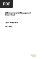 International Management Theory Test v1506