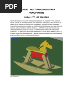 3ds max - TUTORIAL MULTIPROGRAMA,caballito de madera.
