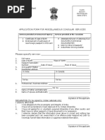 Declaration Form OCI Applicant Vancouver | PDF | Government ...
