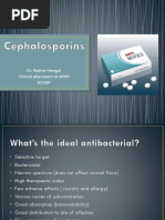 Generations of Cephalosporins With Mnemonics | PDF