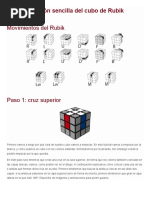 Guía para Resolver el Pyraminx | PDF | Tetraedro | Enseñanza de matemática