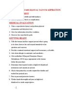 Postabortion Care (Mva) Checklist