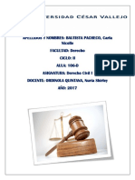 Informe de Sentencia (Derecho Civil I) ....