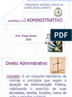 DIREITO ADMINISTRATIVO 1