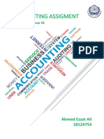 Accounting Assigment Report