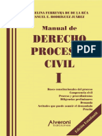 1.  Manual de Derecho Procesal Civil Tomo 1. Ferreira de de La Rua, Angelina
