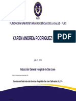 Inducción General Hospital de San José - Certificado Inducción HSJ