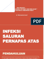 Mini Project "Intervensi Pada Pasien Penyakit Ispa Pada Anak " Puskesmas Salobulo, Kabupaten Wajo